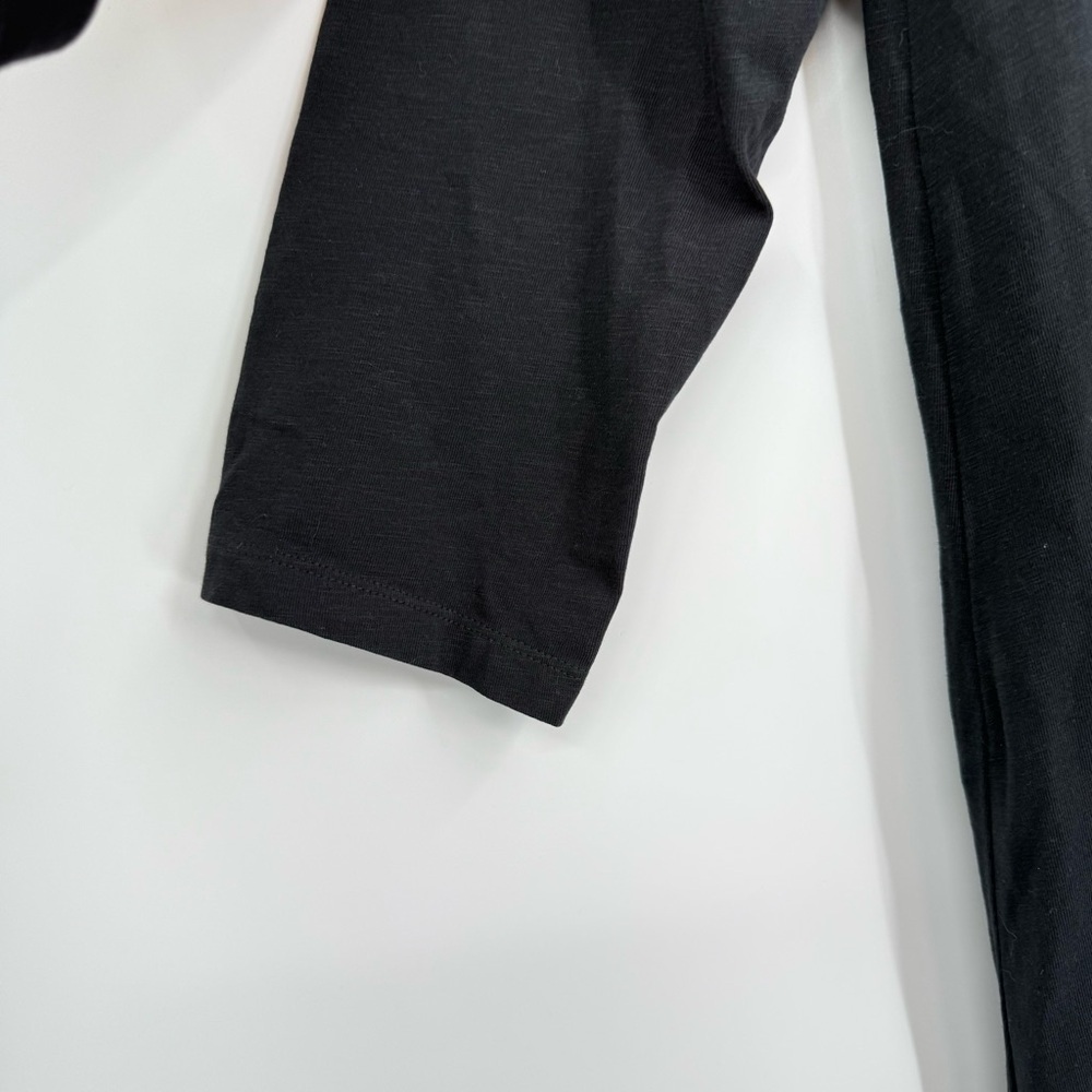 Kate Quinn Little Liam Black Dress Women's Size XS Organic Cotton Pockets - Picture 5 of 7